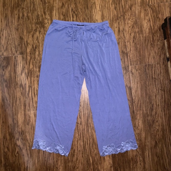 Natori Womens Blue Pants - Picture 3 of 5